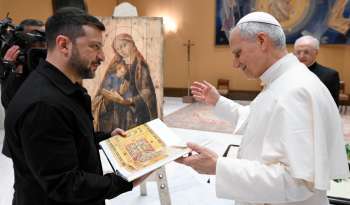O encontro do Papa com Zelensky O encontro do Papa com Zelensky