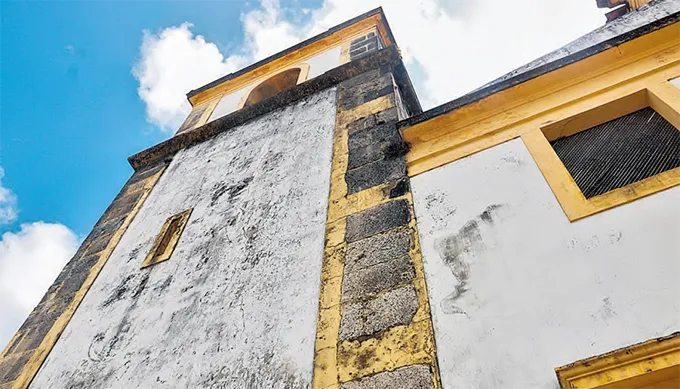 Igreja da S, em Olinda,  um dos imveis religiosos que precisam de revitalizao (MARINA TORRES/ DP FOTO)