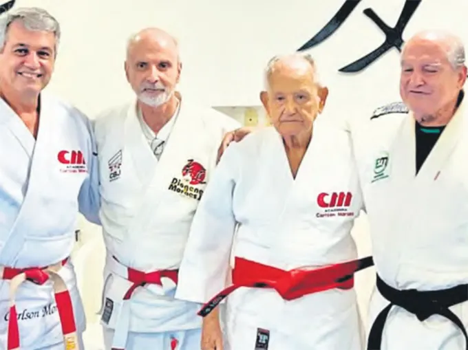 Carlson, Digenes Moraes Jr, Digenes Moraes e Erivaldo (ARQUIVO PESSOAL)