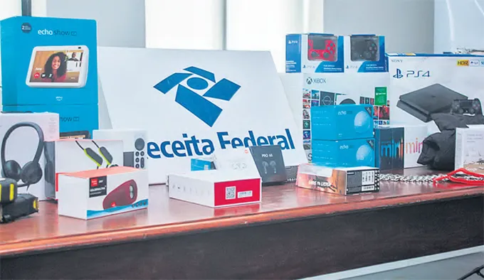 Em 2024, a Receita Federal apreendeu R$ 82 milhes em mercadorias no estado (RUAN PABLO/ARQUIVO DP FOTO)
