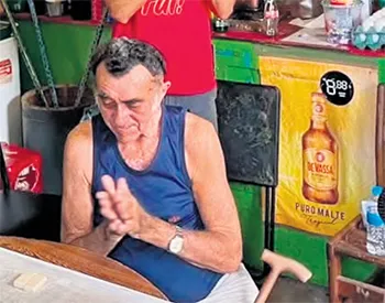 Seu Vital foi sepultado ontem, no Morada da Paz (REPRODUO/REDES SOCIAIS)