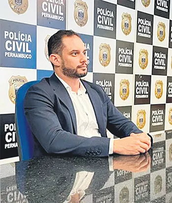 Luiz Alberto foi acusado de agresso a um advogado (DIVULGAO/POLCIA CIVIL)