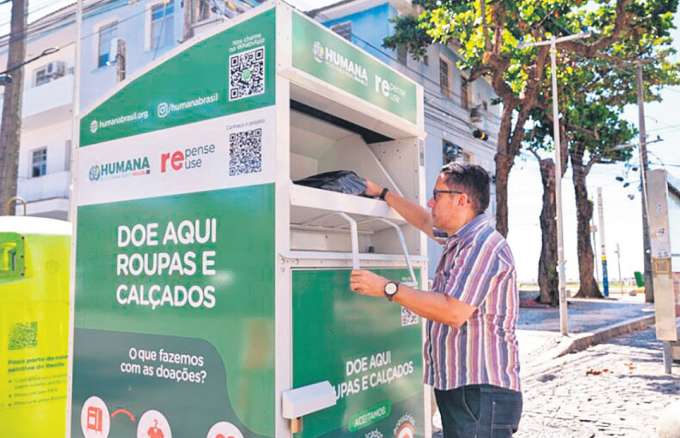 Os contineres do projeto esto espalhados por diversos pontos do Grande Recife (DIVULGAO)