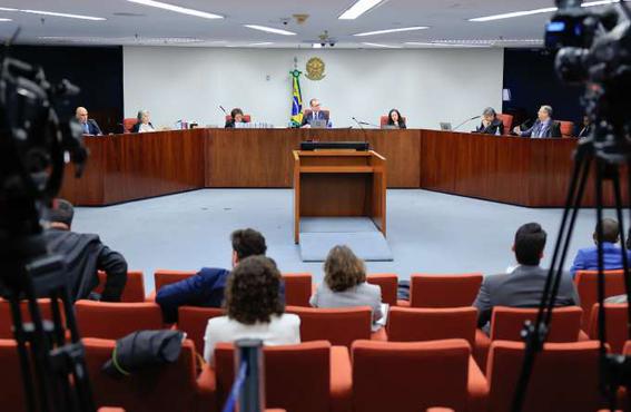 Ministros do STF acataram as denncias contra os ncleos 1, 2 e 4 da trama golpista (FELLIPE SAMPAIO /STF)