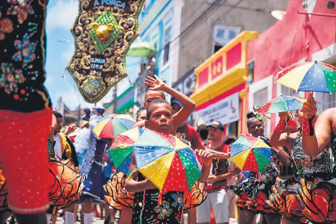 O frevo, como um dos cones principais do carnaval, tambm  beneficiado pela lei (SANDY JAMES/DP FOTO)