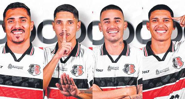 Com seu poder de ataque, Tricolor vai para cima do Ferrovirio, domingo, no Arruda (SANTA CRUZ/DIVULGAO)