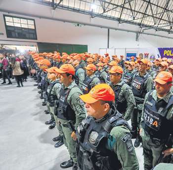 No ms de agosto, 2,4 mil novos PMs estaro nas ruas (MIVA FILHO/SECOM)