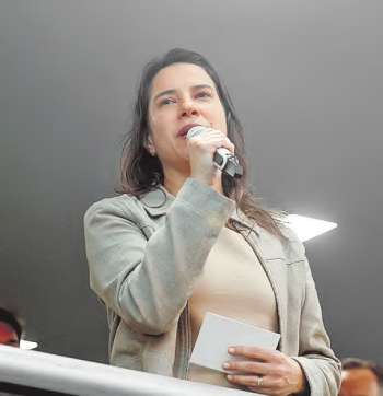 Raquel: "Temos precisado, e muito, da Assembleia" (MARINA TORRES/DP FOTO)