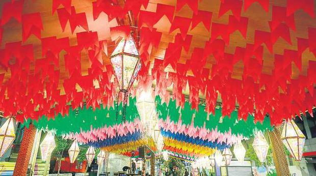 No Bairro do Recife, os festejos juninos tero como palco principal a Avenida Rio Branco (CRYSLI VIANA/DP FOTO)