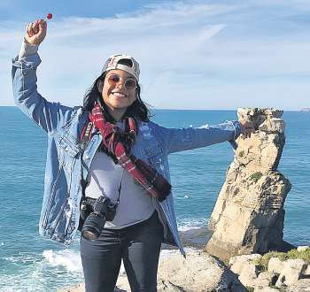Juliana foi encontrada morta em cratera de vulco (@RESGATEJULIANA/REPRODUO)