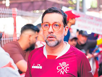 Presidente Bruno Becker vem tendo dificuldades financeiras no Timbu (RAFAEL VIEIRA/DP FOTO)