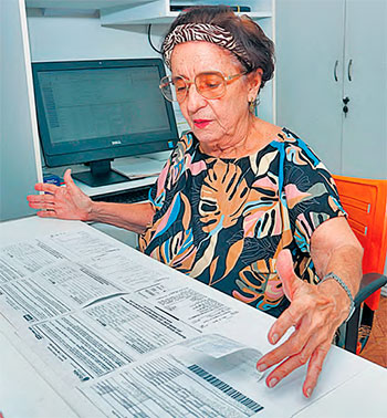 Snia Maria tem buscado se livrar do Foro h anos (MARINA TORRES/DP FOTO)
