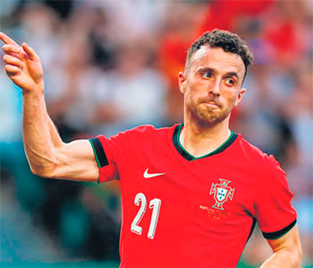 Diogo Jota tambm era jogador da Seleo Portuguesa (DIVULGAO/SELEO DE PORTUGAL)