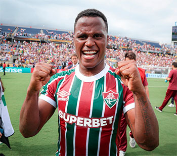 Colombiano Arias  um dos melhores da competio (MARCELO GONALVES/FLUMINENSE)