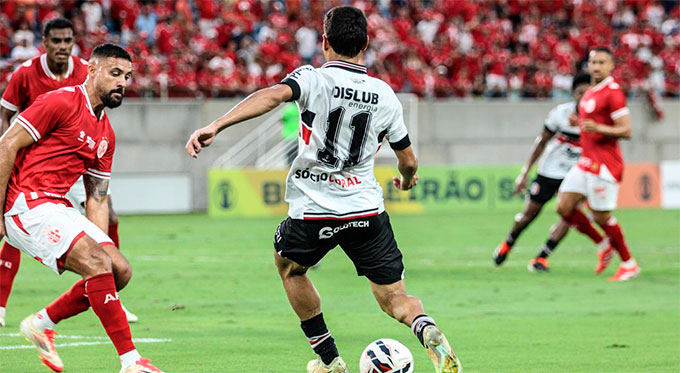 Santa Cruz e Amrica-RN empataram na Arena das Dunas (EVELYN VICTORIA/SANTA CRUZ)