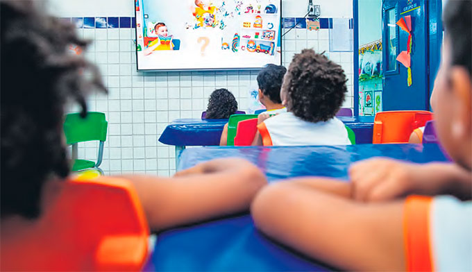 Entre outubro e novembro de 2024, dois milhes de estudantes foram avaliados (SANDY JAMES/DP FOTO)