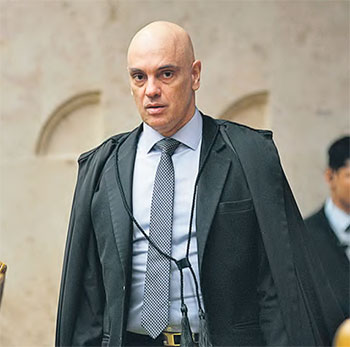 Alexandre de Moraes  quem vai decidir sobre imposto (VICTOR PIEMONTE/STF)
