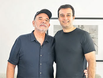 Nilo Romero e Ricardo Moret dividem a direo do doc (DIVULGAO)
