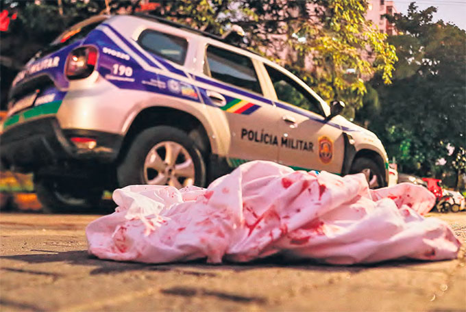 Em 2024, foram registradas 3.349 vtimas de crimes onde houve a inteno de matar (RAFAEL VIERIA/DP FOTO)
