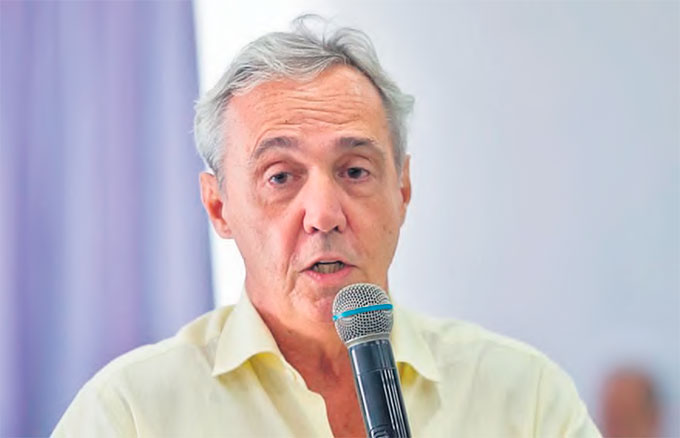 Presidente Evandro Carvalho defende unificao das sries, com o fim da A2 e da A3 (RAFAEL VIEIERA/DP FOTO)