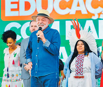 Governo Lula busca tratar questo no contexto mundial (RICARDO STUCKERT/PR)