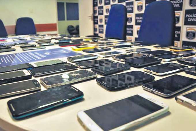 No ano de 2024, o Anurio informa que foram roubados mais de 48 mil celulares (DIVULGAO/SDS)