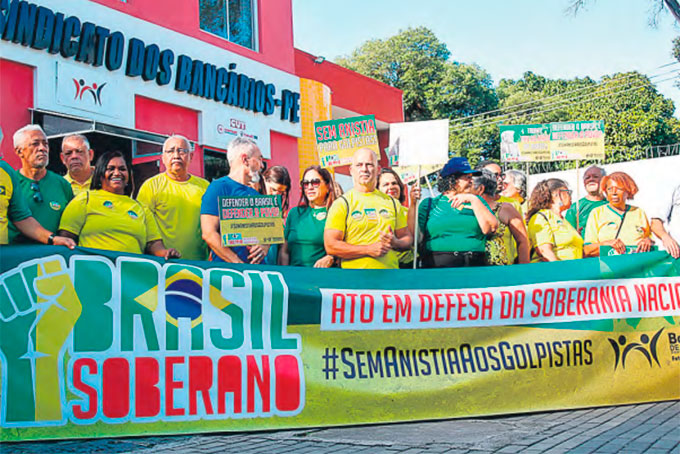 Mobilizao foi a primeira de trs previstas para esta semana (MARINA TORRES/DP FOTO)