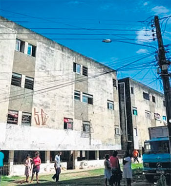 O edifcio foi interditado no ltimo dia 23 deste ms (RAFAEL VIEIRA/DP FOTO)