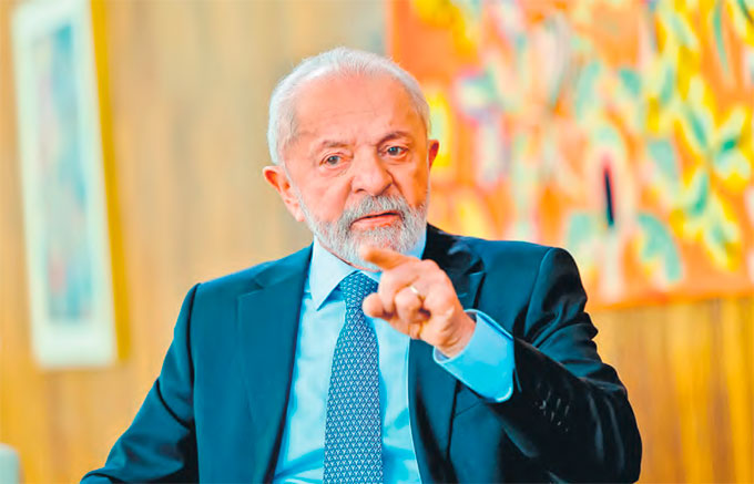 Sano: Lula tambm manifestou solidariedade ao ministro Alexandre de Moraes (RICARDO STUCKERT/PR)
