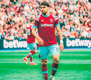 Paquet foi denunciado em maio de 2024, na Inglaterra (DIVULGAO/WEST HAM)