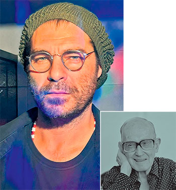 O ator carioca Thiago Lacerda interpreta a poesia ertica do mineiro Carlos Drummond de Andrade. Drummond (detalhe), um dos maiores nomes da nossa literatura (DIVULGAO | ARQUIVO DP)