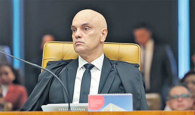 Ministro est sendo alvo de sanes dos EUA pela aplicao da Lei Magnitsky (ROSINEI COUTINHO/STF)