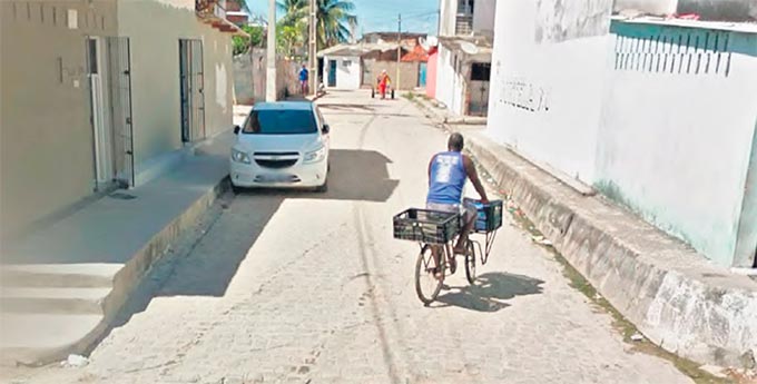 A Rua Quinze, na Comunidade do V8, foi palco do confronto entre os bandidos pelo controle do territrio e do trfico (REPRODUO/GOOGLE STREET VIEW)