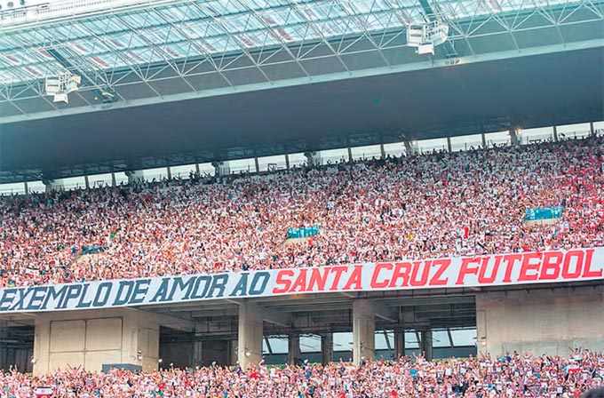 Torcida tricolor vai voltar  Arena de Pernambuco para empurrar time ante o Altos (RAFAEL VIEIRA/DP FOTO)