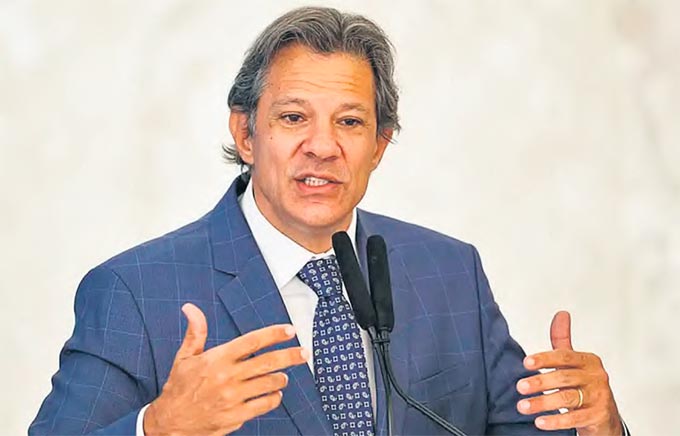 Haddad disse que o Bessent fez o contato para o encontro que ocorreria amanh (MARCELO CAMARGO/AGNCIA BRASIL)